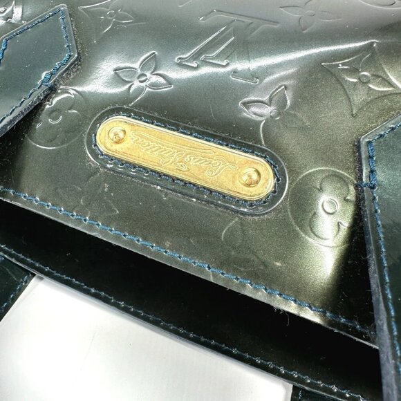 LOUIS VUITTON MonogramVernis WilsherePM Bag Tote Bag Hand Bag - Picture 15 of 16